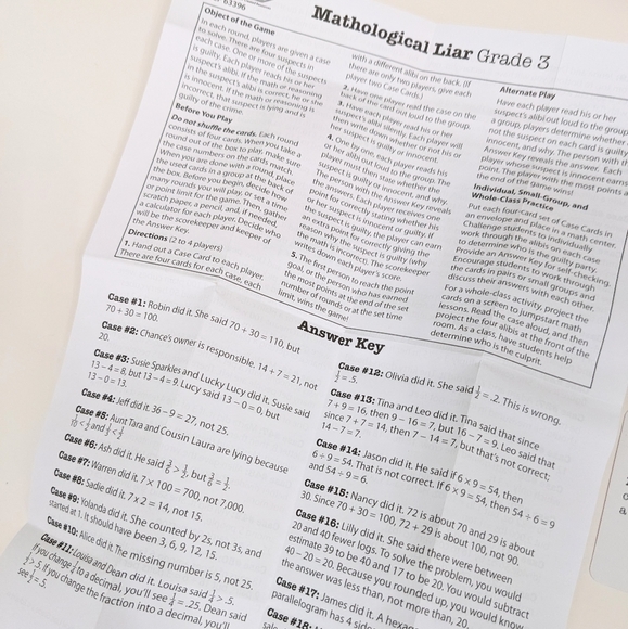 Mathological Liar Grade 3 Game - Picture 8 of 8
